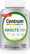 Centrum Silver Multivitamin for Adults 50+, Gluten Free, Non-GMO, Supports Memory and Cognition...