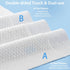Face Towels Disposable Cotton Facial Clean Towels, 100 Count Soft Dry Facial Tissue, Travel Face Drying Towels for Skin Care, Makeup Remover, Disp...