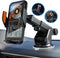 Wireless Car Charger, 15W Fast Charging Phone Holder 3 in 1 Smart Auto Sensor Clamping Car Phone Mount for iPhone 15 14 13 12 11 Pro Max Xs, Samsu...