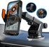 Wireless Car Charger, 15W Fast Charging Phone Holder 3 in 1 Smart Auto Sensor Clamping Car Phone Mount for iPhone 15 14 13 12 11 Pro Max Xs, Samsu...