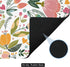 Small Mouse Pad Cute, Mini Mouse Pads for Wireless Mouse and Laptop, Travel Mousepads with Designs - Abstract Floral, Portable Mousepad with Non-s...