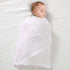 mimixiong Toddler Blankets Knitted Cellular Baby Blankets for Boys and Girls Size 40 x30 Inch White...
