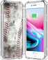 8 Plus Case/7 Plus Case Cute Rubber Protective Skin Cover Compatible with iPhone 7/8 Plus + Creative Vintage Baseball Art Pattern Printing...