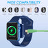 2 in 1 USB A Fast iWatch Charger MFI Certified 3.3FT Wireless iWatch Charger for Apple Watch Series 8/7/6/5/4/3/2 & Compatible with iPhone and Air...
