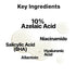 10% Azelaic Acid Serum with Niacinamide, Salicylic Acid, Allantoin, Rosacea Treatment for Face Redness Relief, Reduce Cystic Acne Scar, Pimples, N...