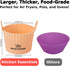 Air Fryer Baking Ramekins – Premium Food-Grade Silicone Mold Cups – Large Size, Easy Release Nonstick Bakeware Set, 4-Pack for Eggs, Muffins, Cupc...