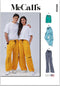 McCall's Unisex Pull On Cargo Pants and Shorts Sewing Pattern Packet, Design Code M8458, Sizes XS-S-M-L-XL-XXL, Multicolor...