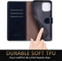 SUANPOT for iPhone 12/12 pro 6.1 (Non 12 Pro Max 6.7") Leather Wallet case with RFID Blocking Credit Card Holder Flip Folio Book Phone Cover Shock...