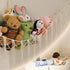 Boho Stuffed Animals Net or Hammock Large,55 inch Toy Hammock Macrame Stuff Animal Storage Corner Hanging Net Holder,Mesh Hammock Plush Toy Organi...