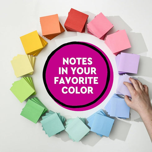 Post-it Super Sticky Notes, 5 Sticky Note Pads, 3 x 3 in., School Supplies for Students, Ideal for Textbooks, Notebooks, Walls and Vertical Surfac...