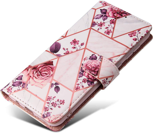 Asuwish Compatible with Samsung Galaxy S9 Plus Wallet Case Tempered Glass Screen Protector Leather Flip Cover Card Holder Kickstand Stand Phone Ca...