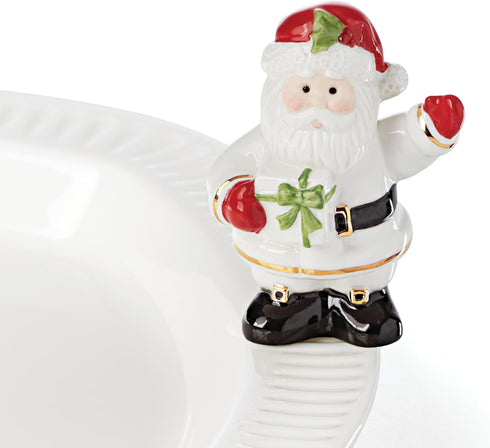 Lenox Profile Charm Santa, 0.24, White...