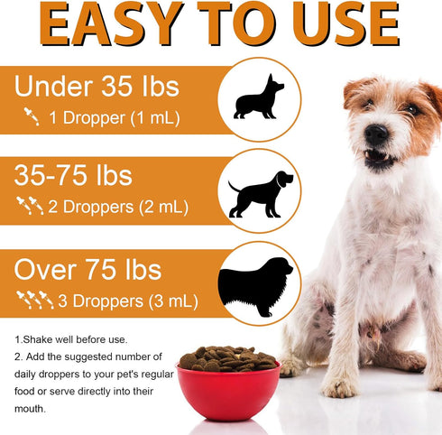 Quercetin for Dogs, Dogs Quercetin Supplement, Quercetin with Vitamin C for Dogs, Quercetin for Dogs Allergies, Support Balanced Immune System Ant...
