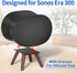 Wooden Table Stand for Sonos Era 300 Space Saving Desktop Speaker Stand Compatible with Sonos Era 300 Desk Stand Holder for Decorations, Black...
