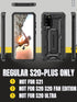 ArmadilloTek Vanguard Case Designed for Samsung Galaxy S20+Plus (2020 Release) Military Grade Full-Body Rugged with Built-in Kickstand - Black...