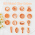 Puocaon Sports Polymer Clay Cutters - 16 Shapes Clay Cutters for Jewelry Making, Sports Theme Clay Earring Cutters, Tennis Badminton Billiards Cla...