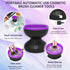 Electric Makeup Brush Cleaner Machine -Conforzy Portable Automatic USB Cosmetic Brushes Cleaner Cleanser Tool for All Size Beauty Makeup Brush Set...