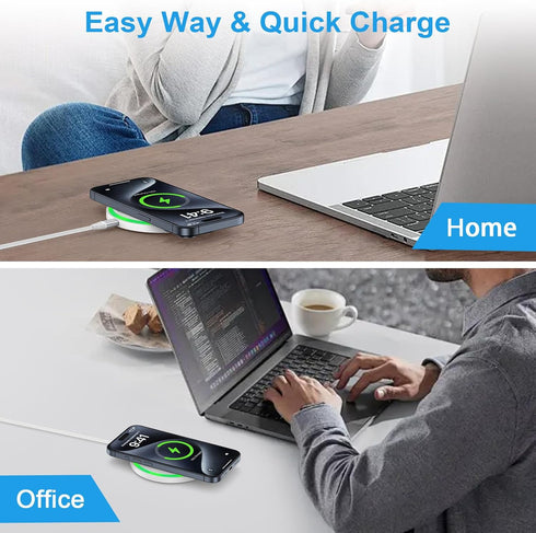 15W Motorola Wireless Charger Fast for Motorola razr+ 2024/razr 2024,Edge 2024,Edge 50 Ultra,Moto G Power 2024,Razr 50,Moto G Stylus 5G 2024,Edge ...
