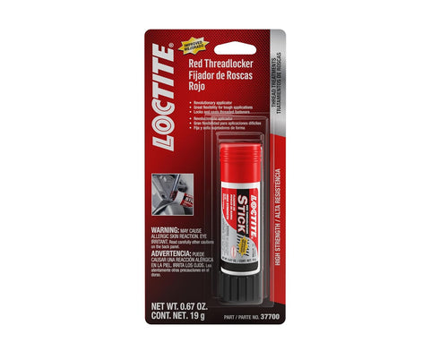 Loctite 511535 High Strength Threadlocker Stick, Red, 19-Gram...