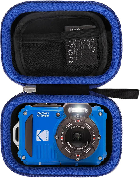 Mchoi Waterproof Hard Carrying Case Replacement for Kodak PIXPRO WPZ2 Rugged Waterproof Digital Camera, Case Only, Blue...