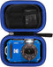 Mchoi Waterproof Hard Carrying Case Replacement for Kodak PIXPRO WPZ2 Rugged Waterproof Digital Camera, Case Only, Blue...