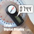 GemRed 12" Digital Goniometer 360 Degree Physical Therapy Plastic Protractor for Joint Range of Motion ROM Measurement...