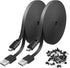 2 Pack 16.4FT Power Extension Cable Compatible with WyzeCam,WyzeCam Pan,WYZE Cam OG,KasaCam Indoor,NestCam Indoor,Blink,Amazon Cloud Cam,USB to Mi...