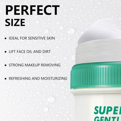 Makeup Remover Pads - Sensitive Friendly & Gentle on Eye & Face Skin, Powerful Makeup Remover Wipes, Facial Cleansing Wipes for Women, Ideal for D...