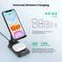 MEISO 2 in 1 Wireless Charger, Dual Wireless Charging Desk Phone Stand, 10W Qi Fast-Charging Dock for iPhone 12/11/MAX/XS/XR/X/8,AirPods/Pro,Samsu...