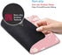 Cute Pink Mouse Pad, Floral Flowers Mouse Pad, Sakura Cherry Blossom Mousepad, Japanese Aesthetic Desk Decor, Anti Slip Rubber Base Mice pad for C...