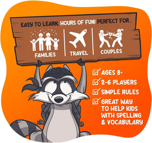 Shenanigrams! – The Mega-Mischievous Word Game! A Super Fun & Fast Family Party Game for Kids, Teens & Adults - Great for Travel, Couples & Family...