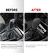2 PCS Car Gear Shift Head Cover, Comfortable Handle Handbrake Shifter Cover, Anti-Slip Auto Knob Gear Stick Protector, Replacement Decorative Acce...