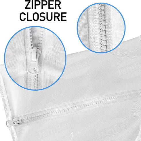 2-Pack Zipper Filter Bag Suitable for Polaris 360 and 380 Pool Cleaning Agents - Universal Filter Bag for Polaris Replacement Parts...