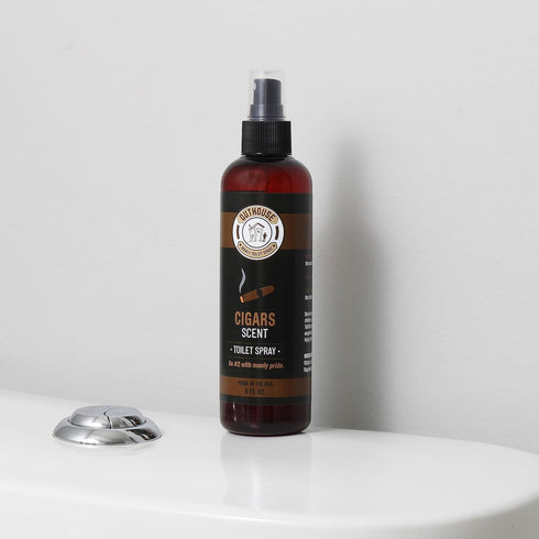 Use Before You Go - Toilet Spray for Manly Men - 8oz (Cigar)...