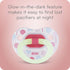NUK Orthodontic Pacifiers, Girl, 0-6 Months, 2-Pack...