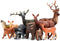 Forest Animals Figurines Toys, 10PCS Realistic Plastic Wild Woodland Animals Figures Playset, Cake Toppers Birthday Gift for Kids Children Toddler...
