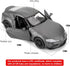 1/36 Toyota Supra Alloy Model Car with Pull Back Function Toy Car for Collecting and Decorating Model Toys, Car Gifts for Boys and Girls (Grey)...