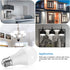 100W Equivalent Light Bulb, 12W E26 LED Bulbs, Non-Dimmable, Daylight White 6500K 4-Pack...