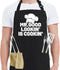 Funny Chef Aprons for Men - Mr.Good Lookin' is Cookin' - Men’s Funny Kitchen Cooking Grilling BBQ Aprons with 2 Pockets - Birthday Father’s Day Ch...