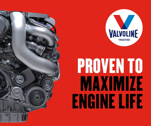Valvoline High Mileage with MaxLife Technology SAE 5W-30 Synthetic Blend Motor Oil 5 QT...