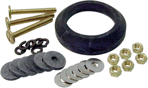 Danco Perfect Match, Inc. 88913 Tank to Bowl Repair Kit, for Use with Mansfield Het Toilets, Galvanized Steel, White...