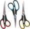 Scissors,8" All Purpose Scissors Heavy Duty Bulk 3-Pack Ergonomic Comfort Grip Craft Shears Sharp Scissors for Office Home School Classroom Sewing...