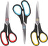 Scissors,8" All Purpose Scissors Heavy Duty Bulk 3-Pack Ergonomic Comfort Grip Craft Shears Sharp Scissors for Office Home School Classroom Sewing...
