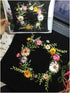 Ribbon Embroidery Pillow Case Kit Golden Time with Hoop DIY Kit Not Include Inner Golden Time...