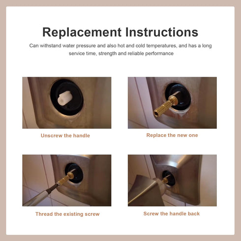 970-0770 Stem Adapter with Screw Replace for 970-0770 Plumbing Equipment, Pfister Securepfit Trims, Shower Handle Stem Extension Tub and Faucet Ac...