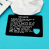 Xiahuyu Valentines Day Gifts for Men Engraved Wallet Insert Card for Boyfriend Fiance Husband Christmas Birthday Gifts Wedding Anniversary Present...