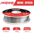 Rosin Core Solder Wire for Electrical Soldering(0.8mm/100g),By JWOWO...