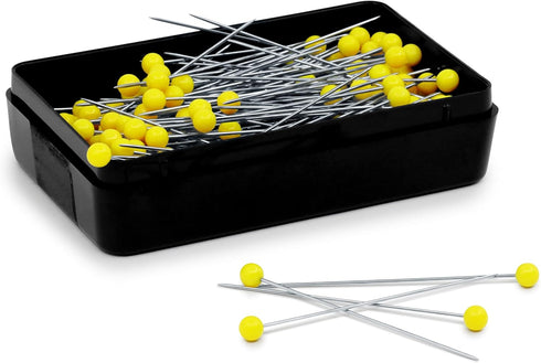 Dritz 3005 Quilting Pins, 1-3/4-Inch, Yellow (175-Count)...