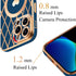 for iPhone 13 Pro Max Case Compatible with MagSafe, Soft Rhombus Love Heart Phone Case, Full Camera Lens Protection Magnetic Case for iphone 13 Pr...