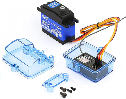 LICHIFIT ESC Receiver Box Protective Case Cover Transparent Waterproof Sealed Box for Huanqi 727 Slash RC Boat Model Accessories...